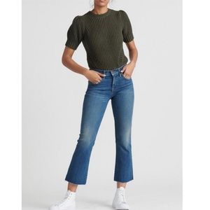 NWT Lucky 🍀 Brand Mid-Rise Crop Mini Boot Je…